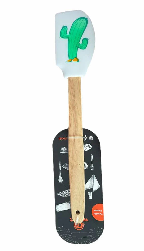 Espatula de silicon para Reposteria Captus Wooden Vct VENCORT