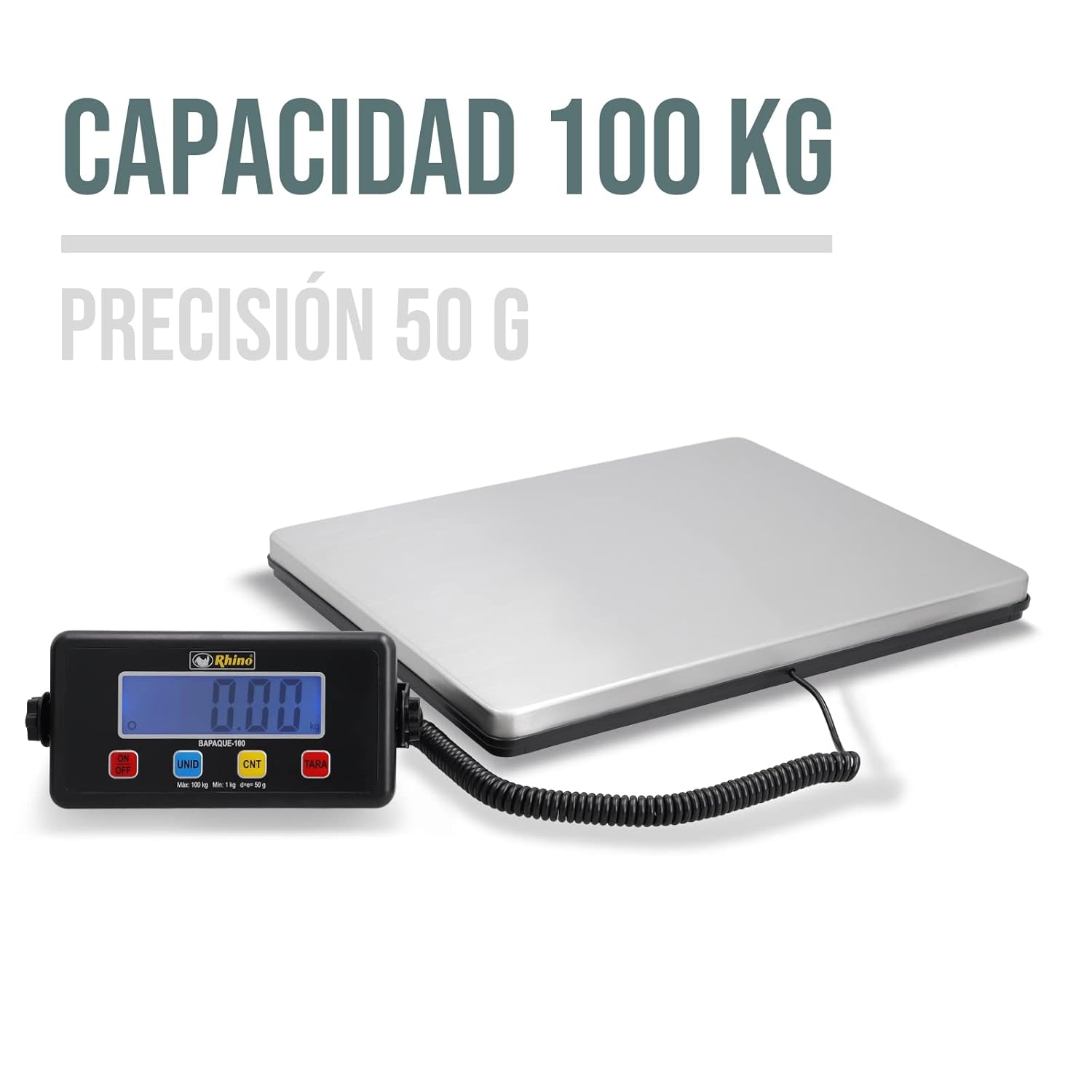 Báscula de Paquetería 100 kg Rhino