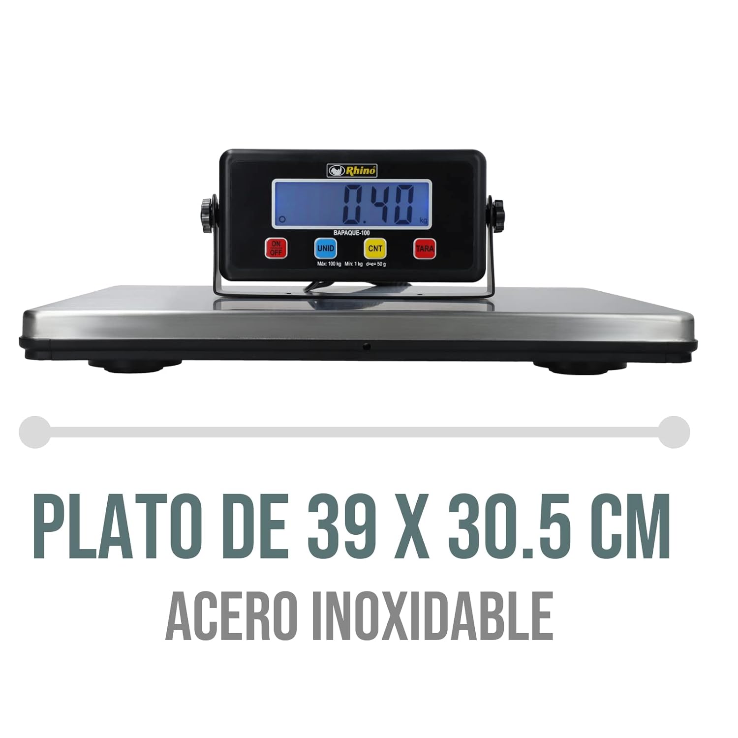 Báscula de Paquetería 100 kg Rhino