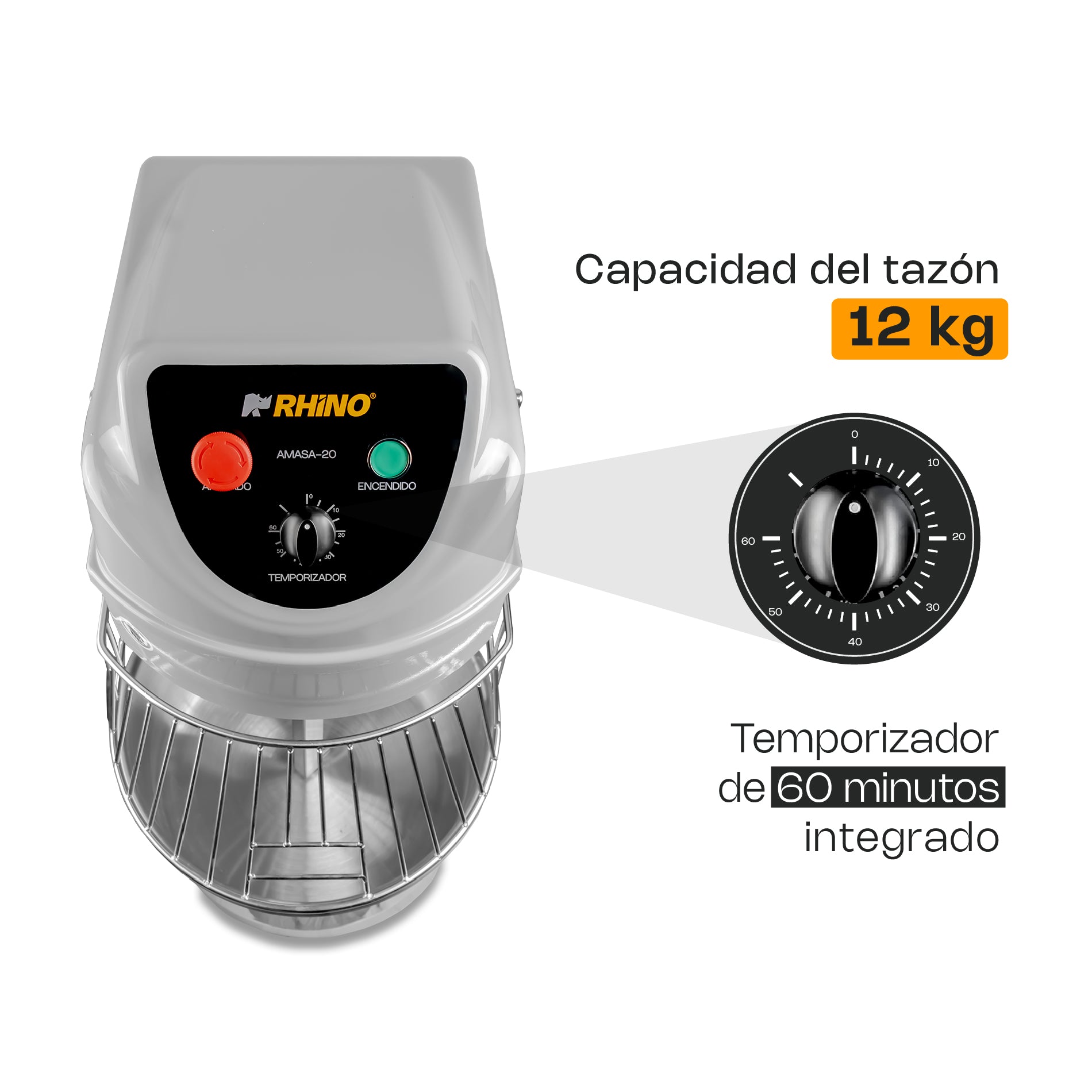 AMASADORA 20 LITROS