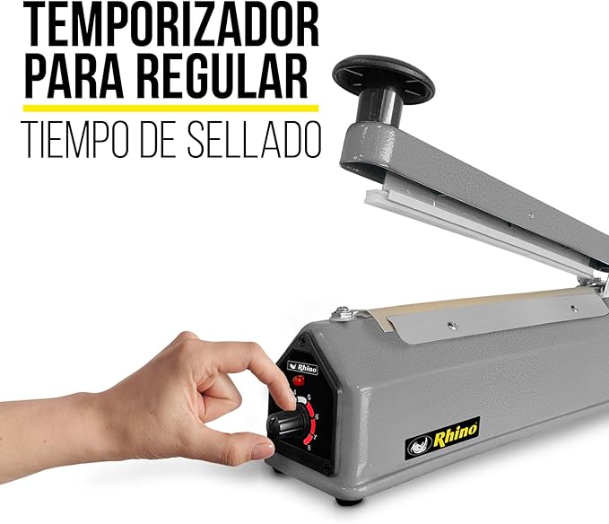 Selladora de Impulso 300 W 20 CM Rhino