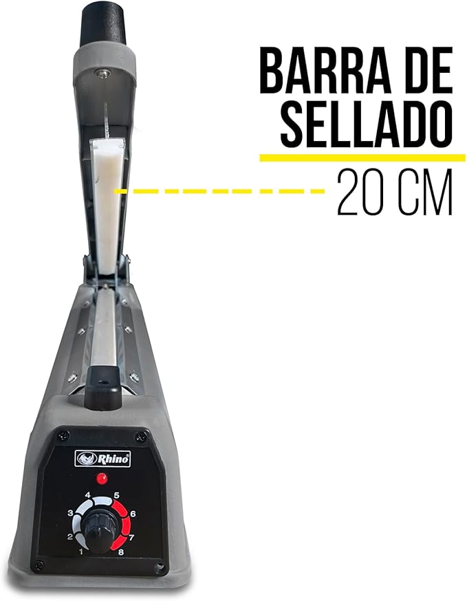 Selladora de Impulso 300 W 20 CM Rhino