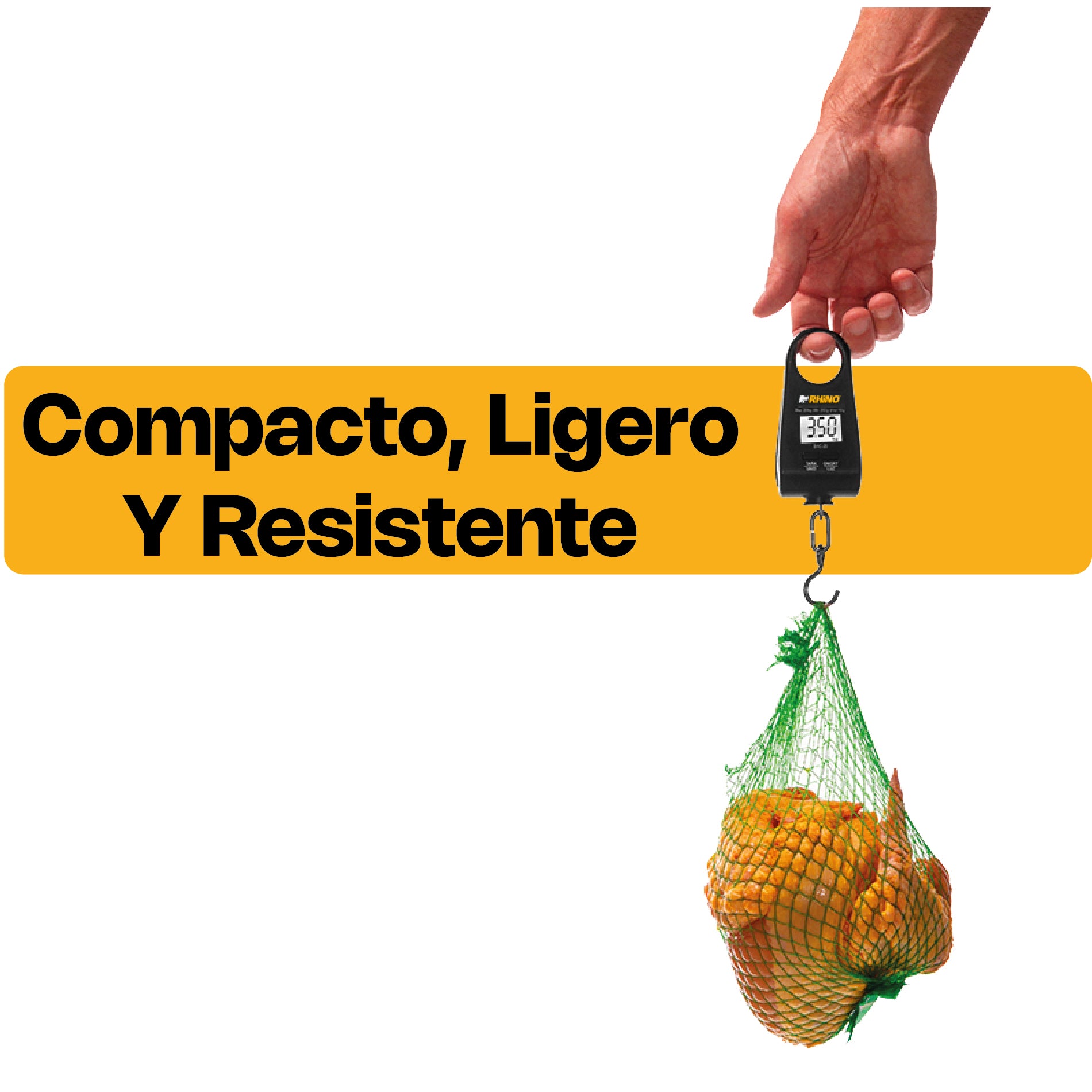 Báscula Electrónica Colgante 20 kg Rhino