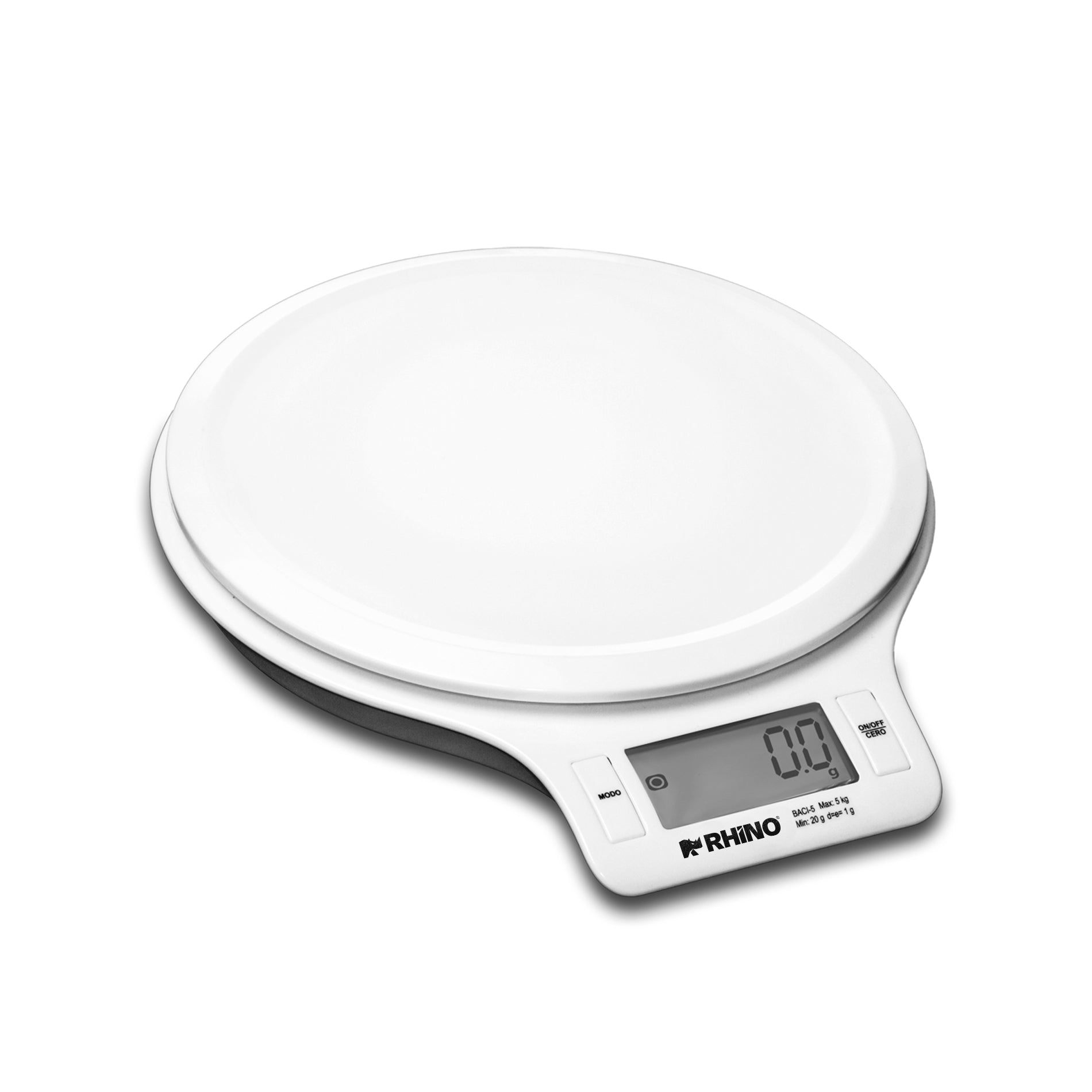 Bascula De Uso Domestico 5 Kg Rhino BACI-5