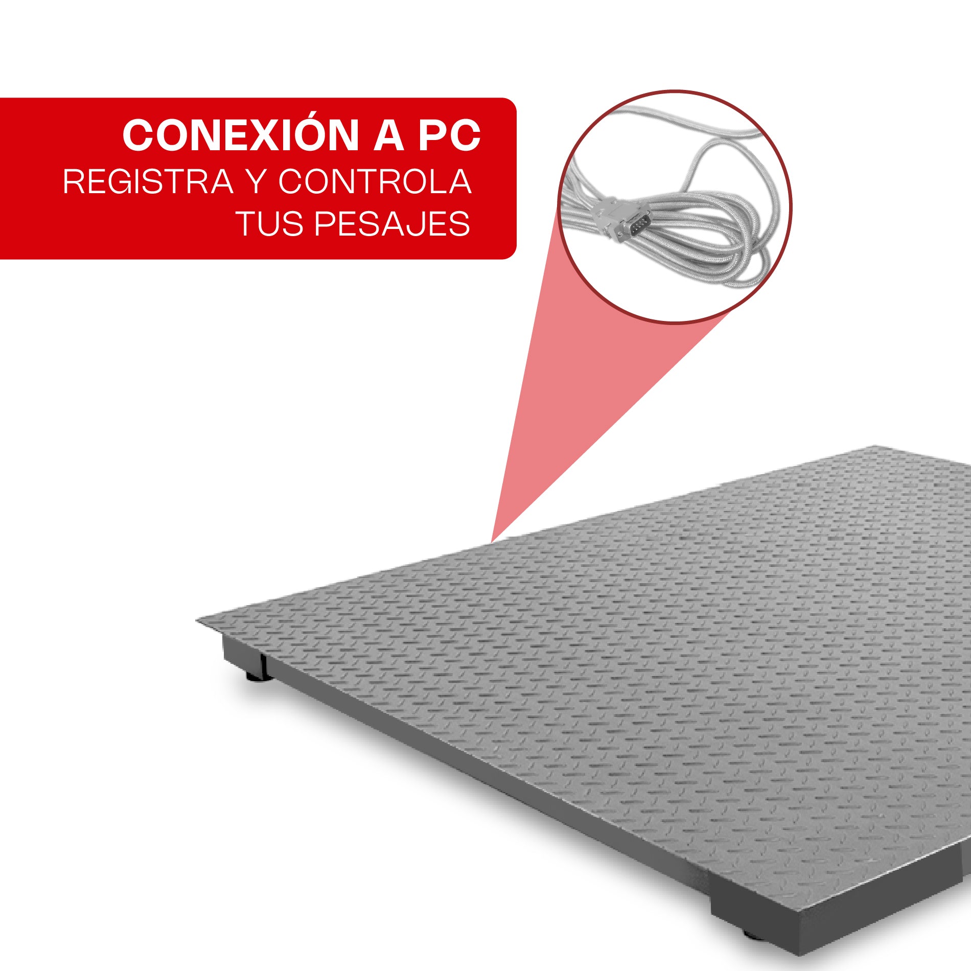Plataforma de Bajo Perfil 120 x 120 cm BAPER-12 Rhino