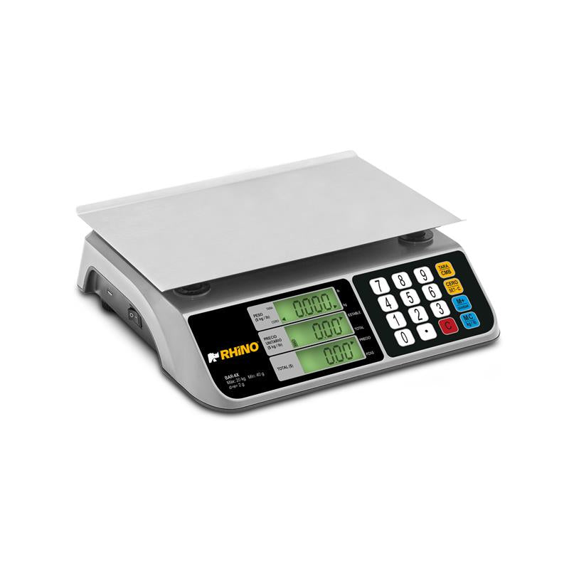 Báscula Electrónica Multifunciones 20 kg con Puerto USB Rhino
