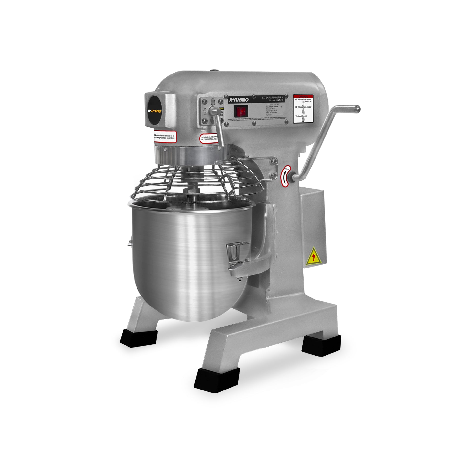 Batidora Planetaria 10 lt RHINO
