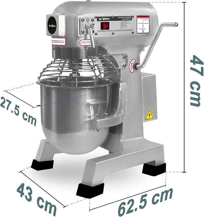 Batidora Planetaria 10 lt RHINO
