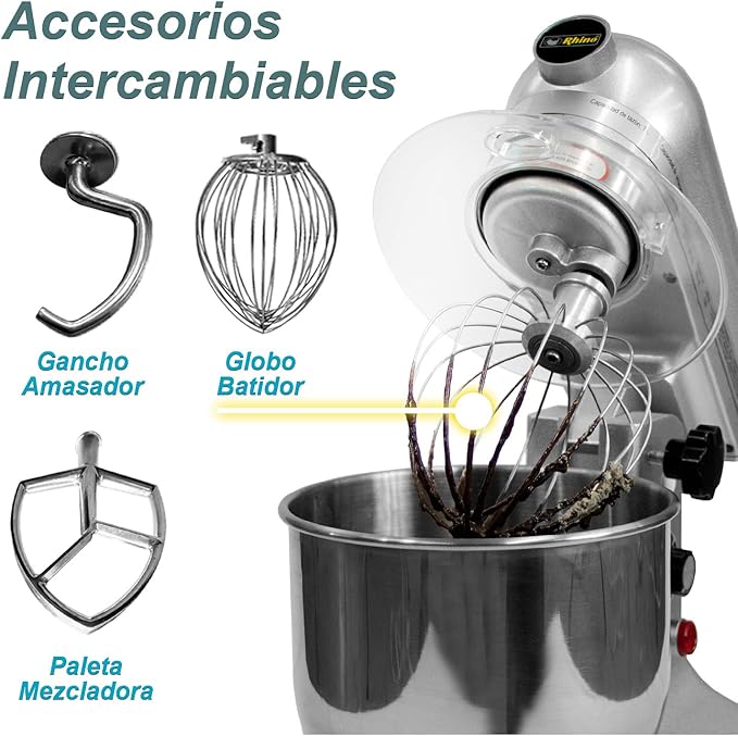 Batidora Planetaria 7 Lt Rhino BATI-7