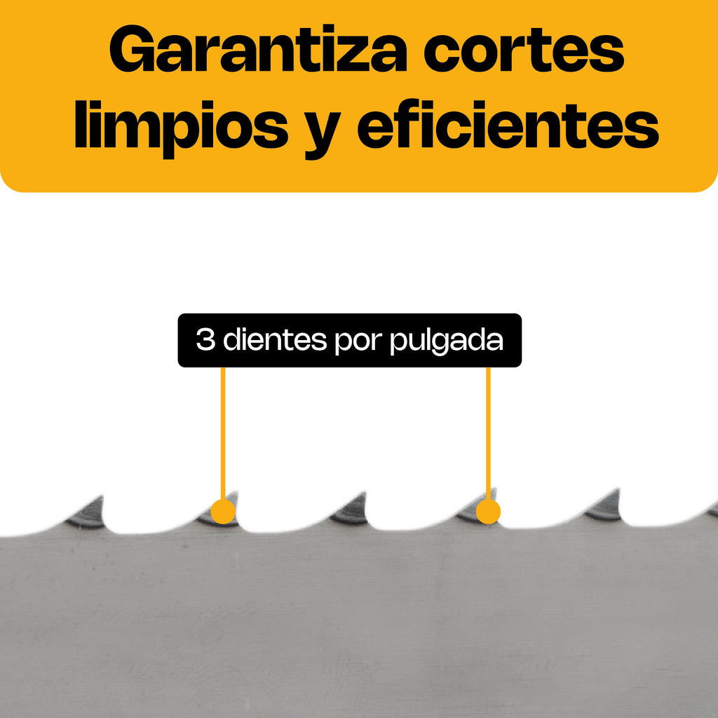 Cinta Corte Sierra Carniceria 222 Cm 3 Dpp Rhino CISI-222-3