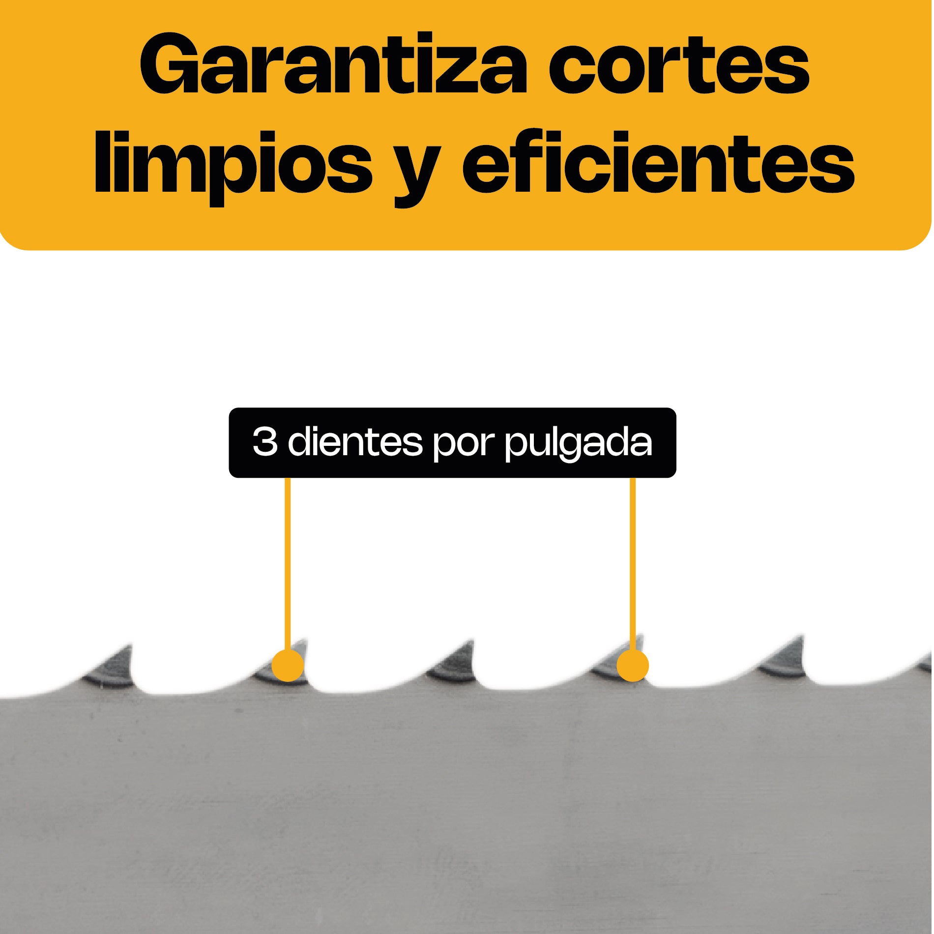 Cinta Corte Sierra Carniceria 295 Cm 3 Dpp Rhino CISI-295-3