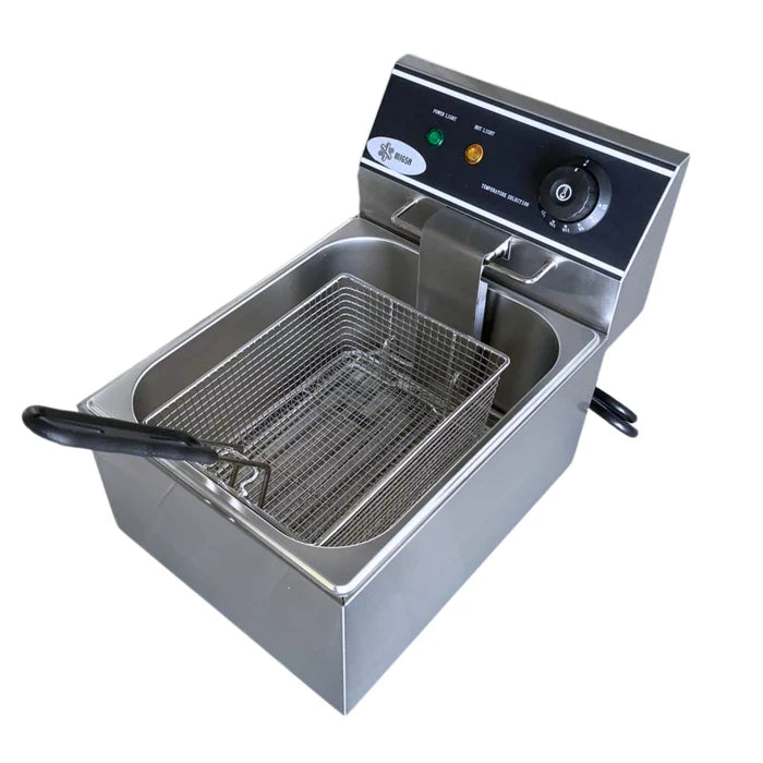 Freidora Electrica 1 Tina De 4 L 1,500W 127V Migsa CKEF1LTS4