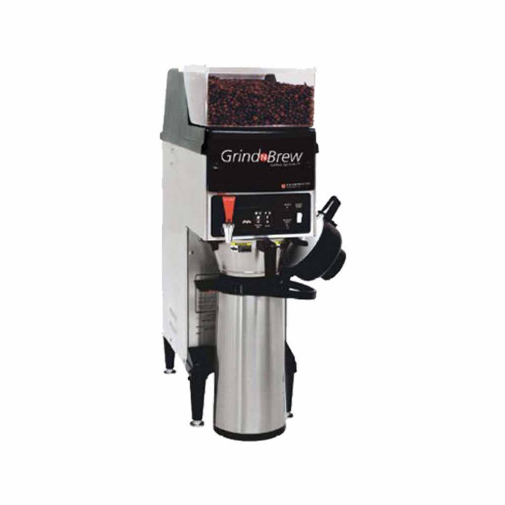 CAFETERA PERCOLADORA PARA UN TERMO CON MOLINO INTEGRADO DE CAFÉ. MARCA GRINDMASTER.