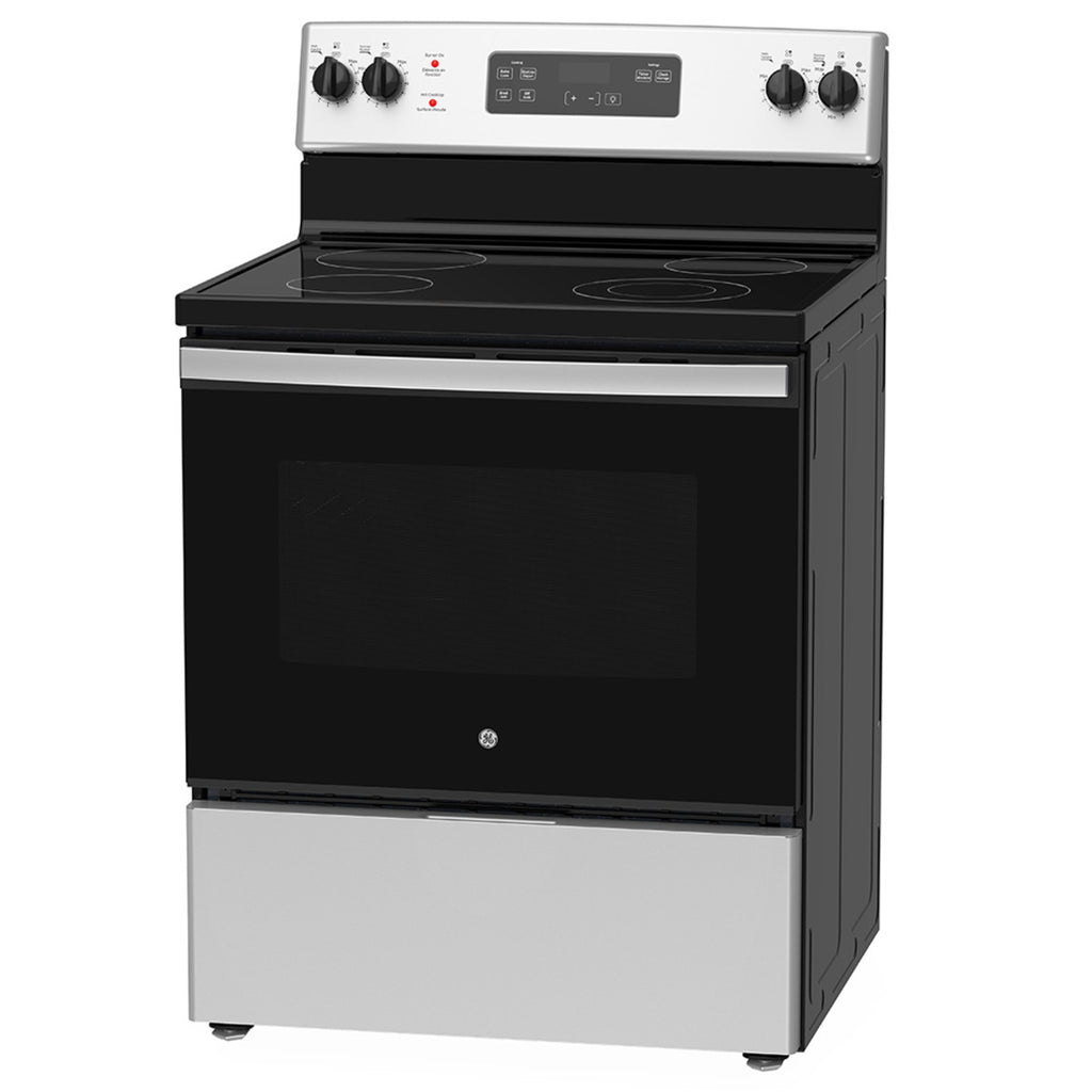 Estufa de Piso 76 cm (30 pulgadas) Inoxidable GE Appliances - JCBS631SFSS