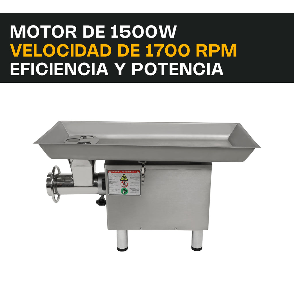 Molino Embutidor 22 -  2 hp Rhino