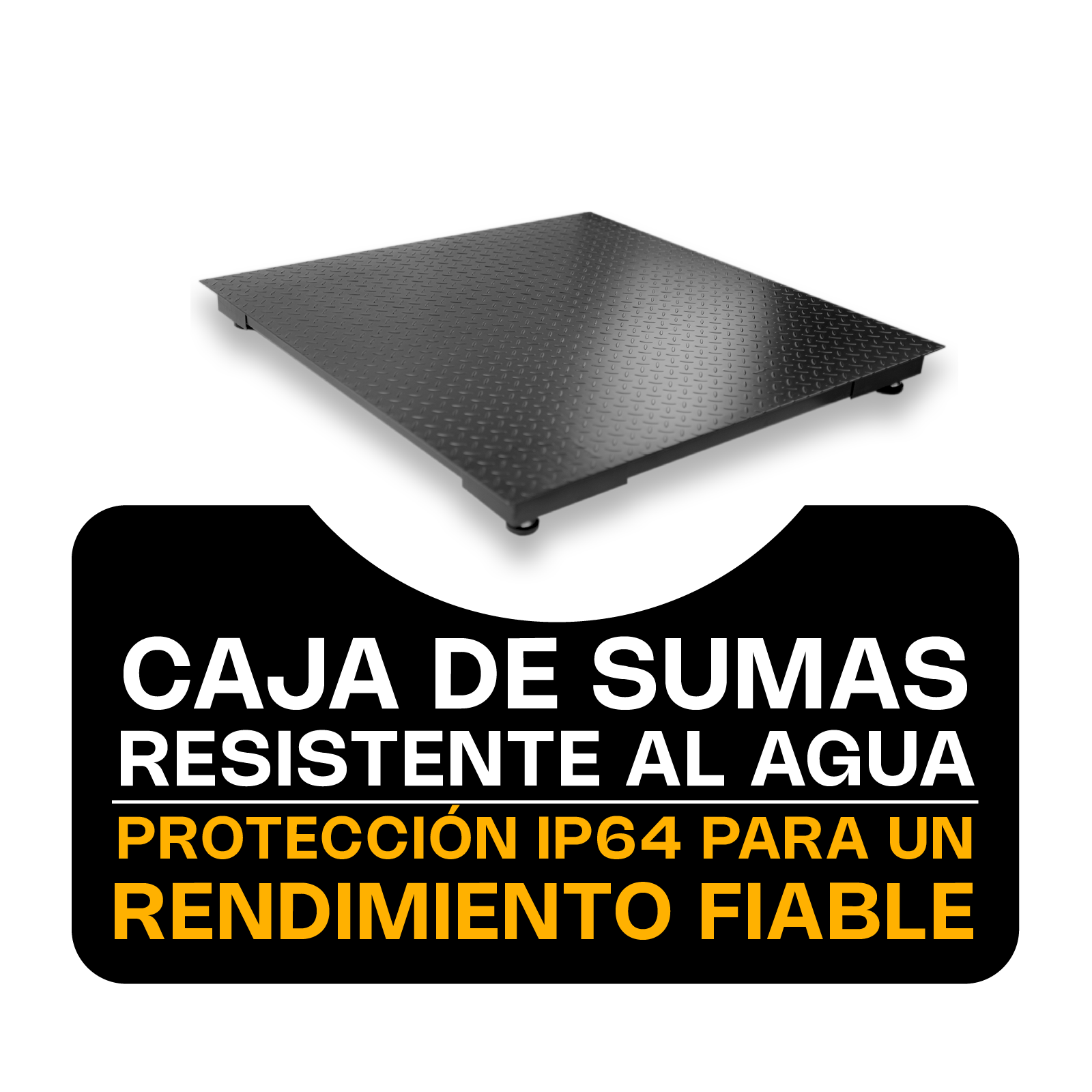 Plataforma Bajo Perfil 120 x 120 cm Rhino