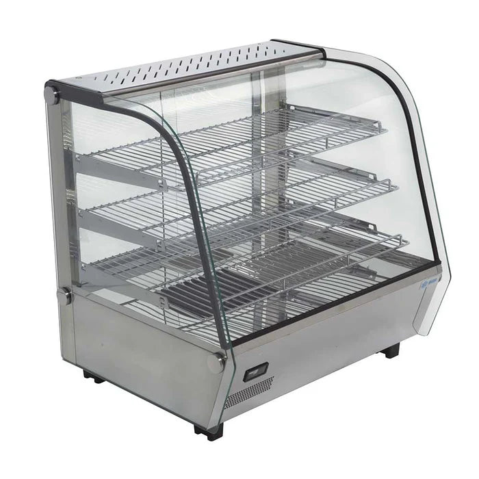 VITRINA CALIENTE SOBRE MOSTRADOR DE 67 CM DE FRENTE