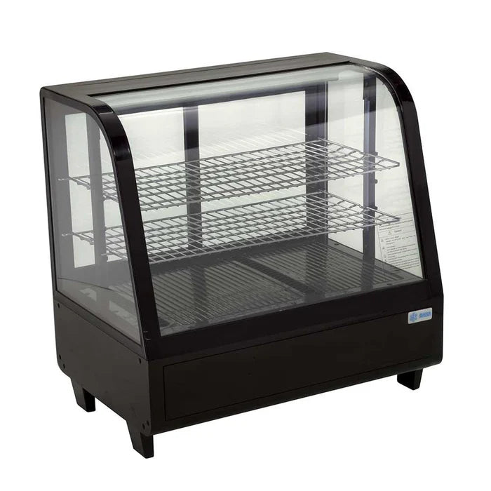 VITRINA REFRIGERADA CRISTAL CURVO SOBRE MOSTRADOR RTW-100L