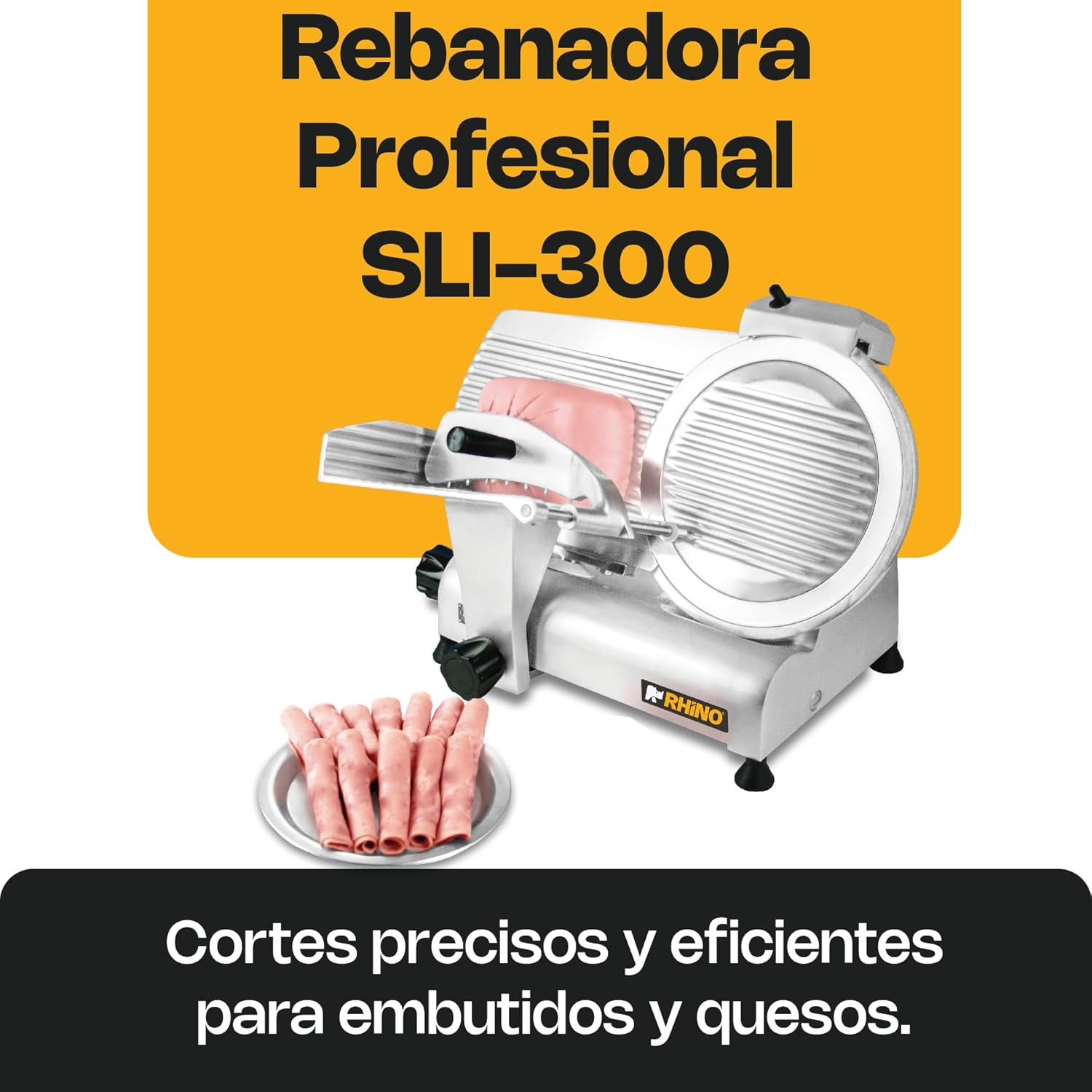 Rebanadora 1/3 Hp Rhino SLI-300