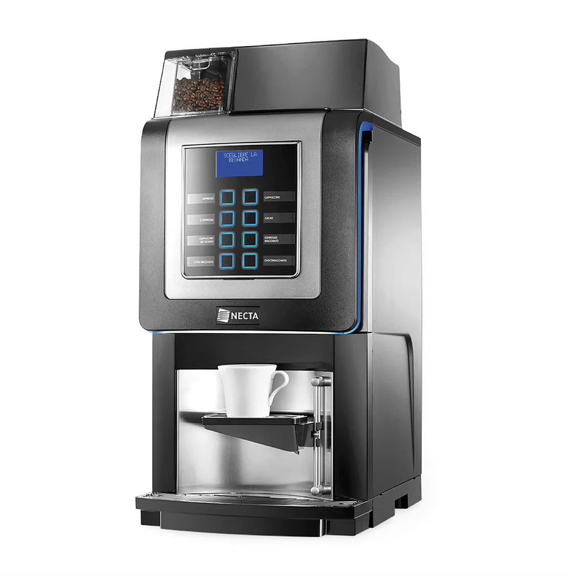 MÁQUINA SÚPER AUTOMÁTICA DE CAFÉ MARCA GRINDMASTER-NECTA.