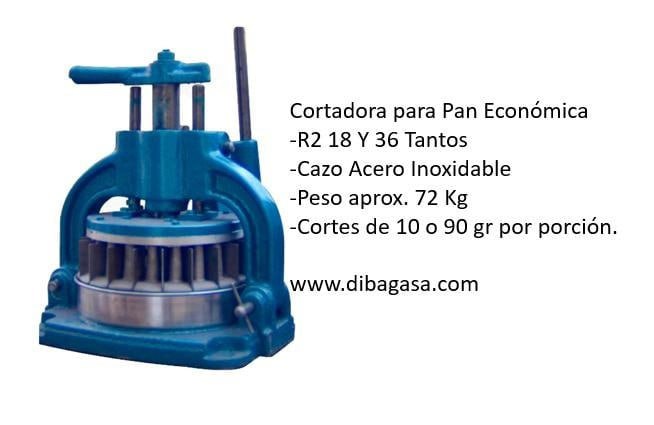 CORTADORA DE TANTOS DE MASA  ECONOMICA