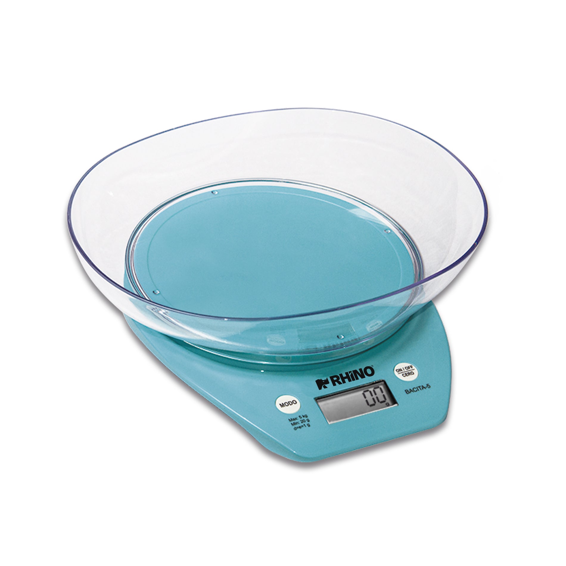 Bascula De Uso Domestico 5 Kg Rhino BACITA-5
