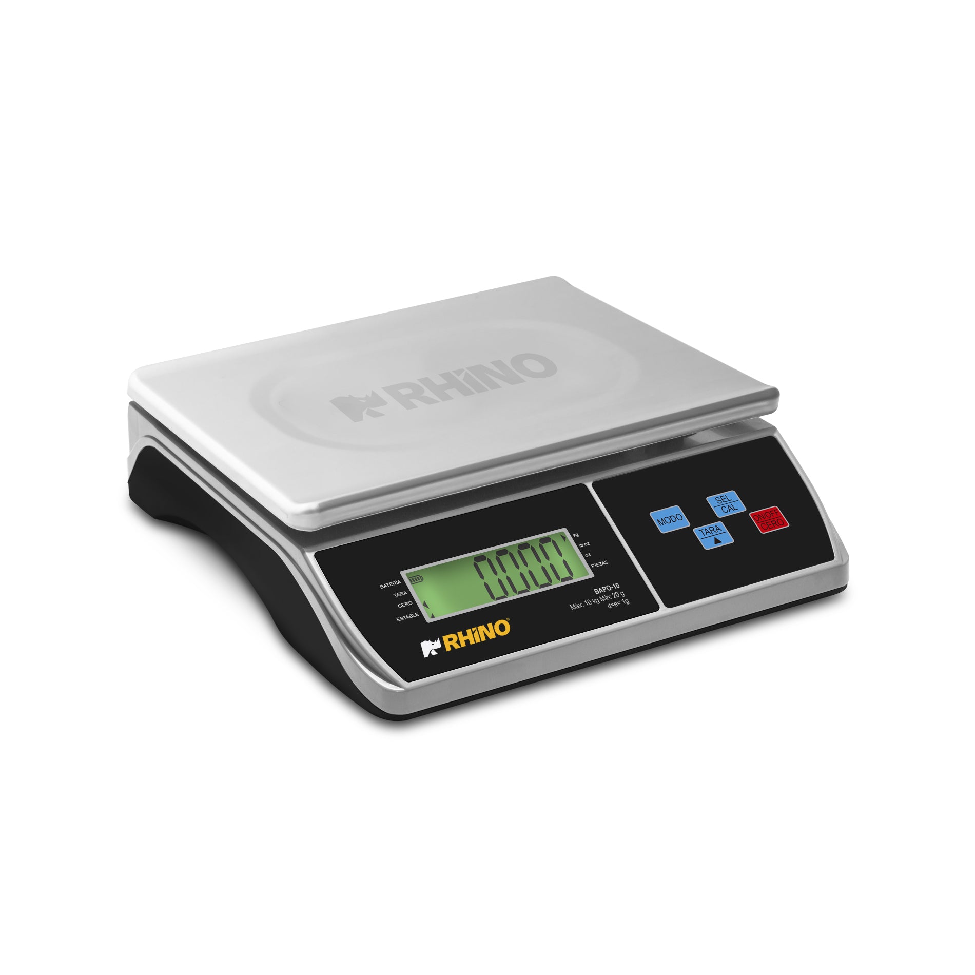 Báscula Electrónica Porcionadora 10 kg Rhino