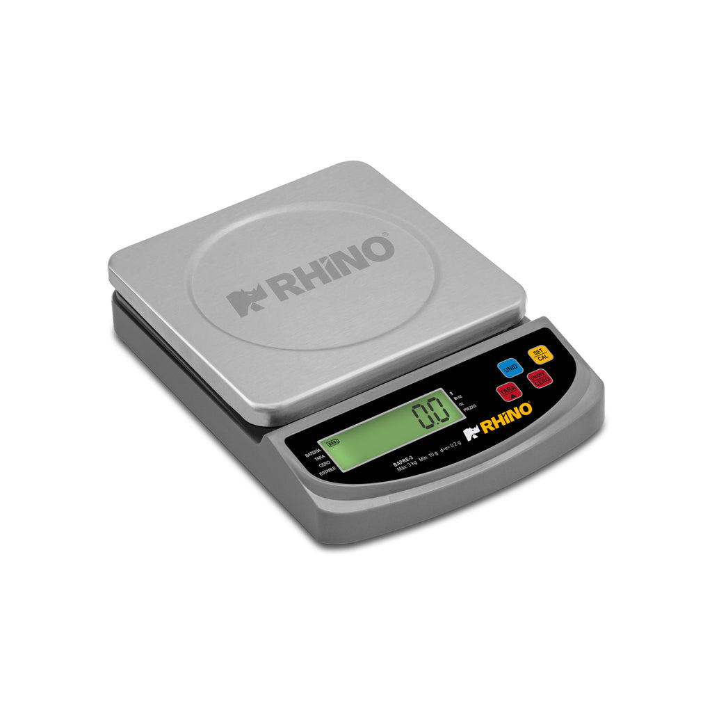 Compartir Báscula Electrónica de Precisión 3 kg Rhino