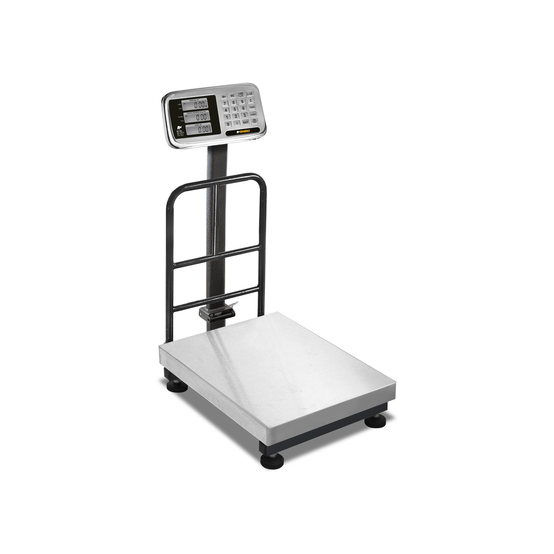 Báscula de Plataforma Plegable 200 kg Rhino