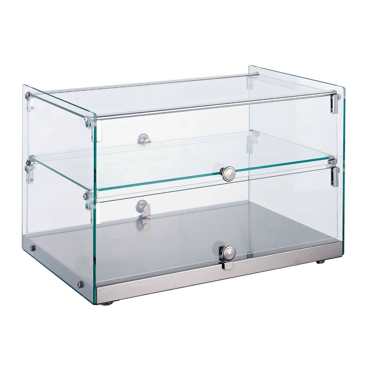 VITRINA EXHIBIDORA NEUTRA CRISTAL RECTO